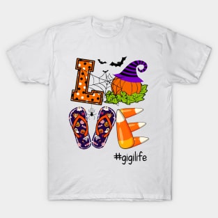 Love Gigi Life Pumpkin Halloween Costume T-Shirt